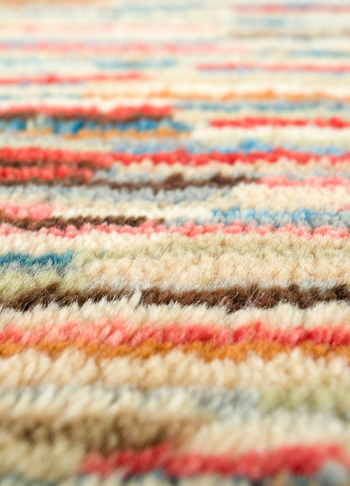 nuray multi wool hand knotted Rug - CloseUp nuray multi wool hand knotted Rug - CloseUp