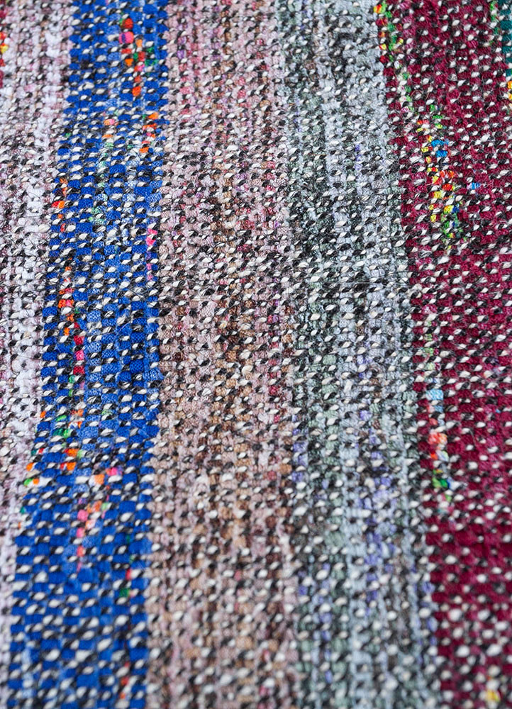 provenance multi wool hand knotted Rug - CloseUp