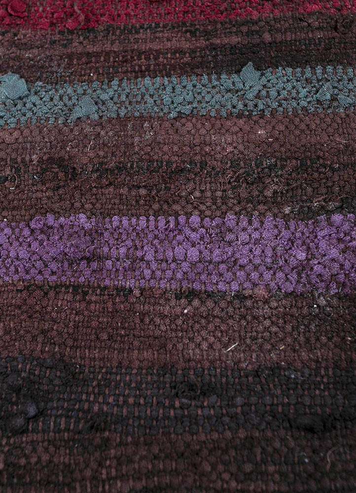 provenance beige and brown wool hand knotted Rug - CloseUp provenance beige and brown wool hand knotted Rug - CloseUp