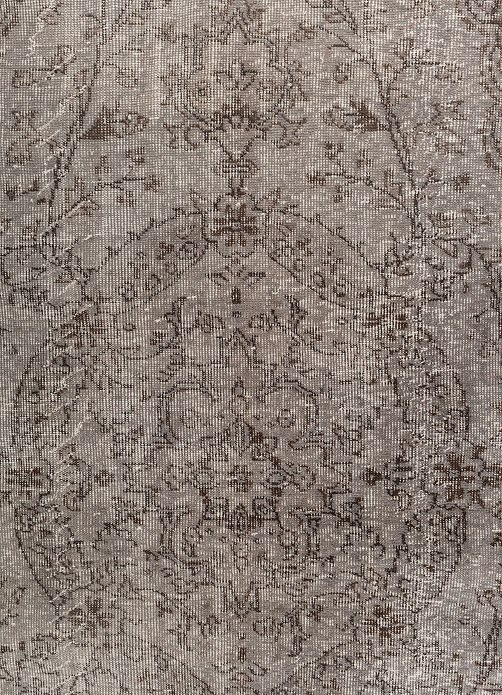 vintage blue wool hand knotted Rug - CloseUp vintage blue wool hand knotted Rug - CloseUp