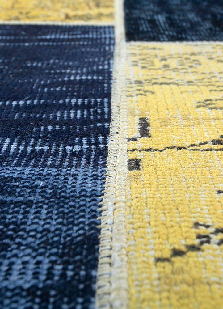 provenance gold wool hand knotted Rug - CloseUp provenance gold wool hand knotted Rug - CloseUp