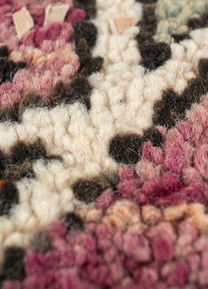 nuray red and orange wool hand knotted Rug - CloseUp nuray red and orange wool hand knotted Rug - CloseUp