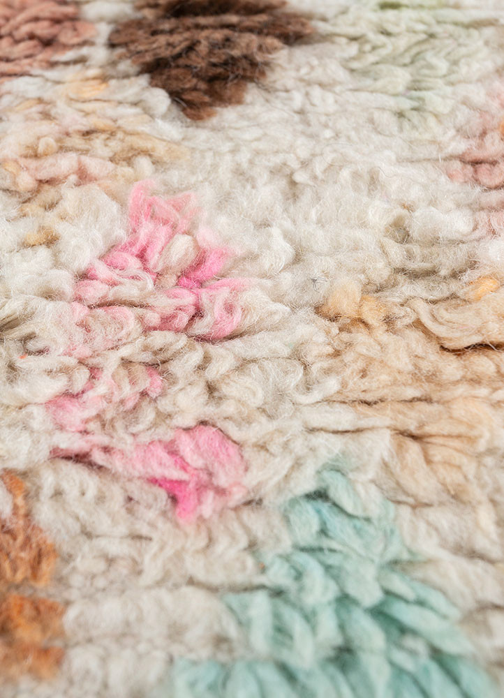 nuray ivory wool hand knotted Rug - CloseUp nuray ivory wool hand knotted Rug - CloseUp