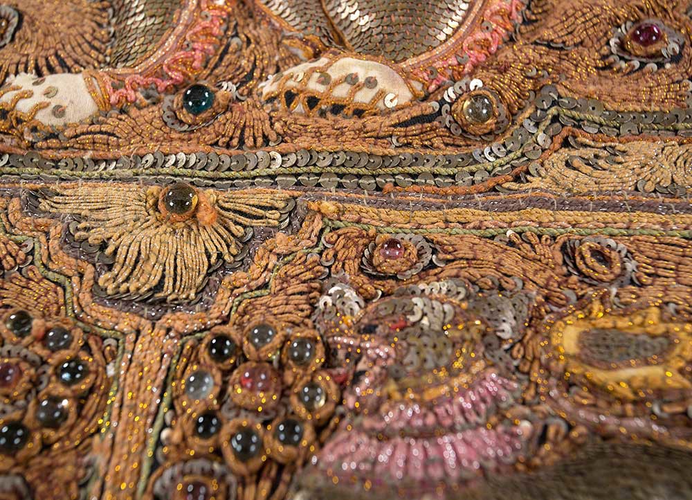 bespoke sile red and orange cotton wall art WALL ART & TAPESTRY - CloseUp bespoke sile red and orange cotton wall art WALL ART & TAPESTRY - CloseUp