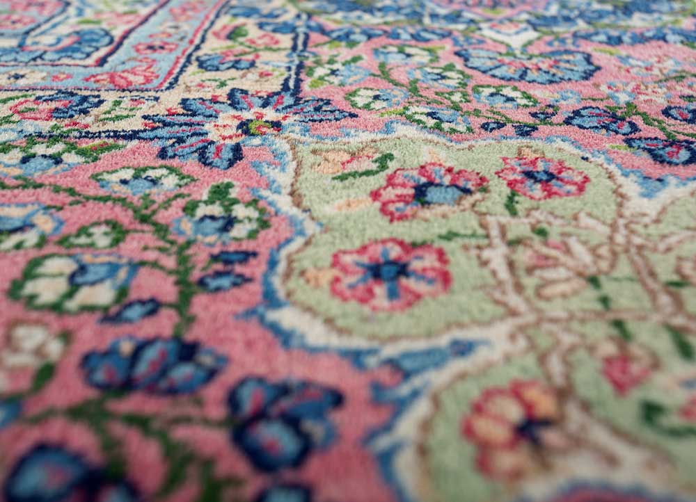 Aalam Blue Hand Knotted Wool RugsPae4833Jaipur Rugs UAE