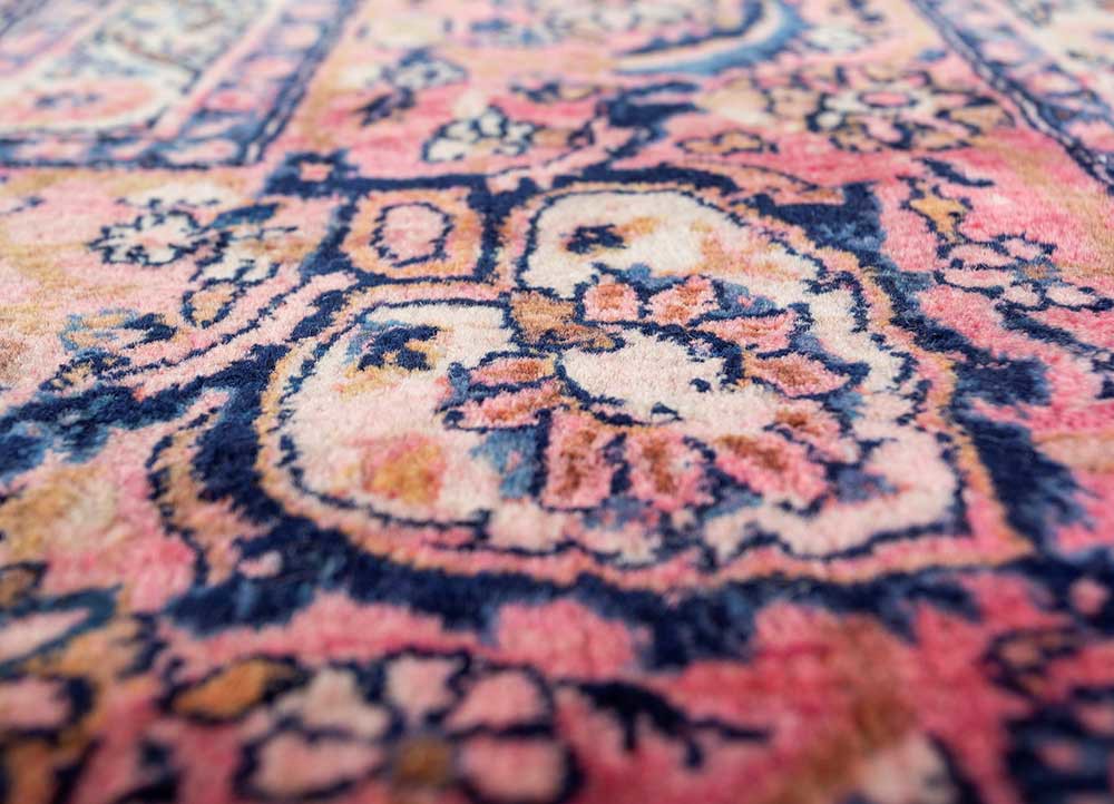 Aalam Blue Hand Knotted Wool RugsPae4859Jaipur Rugs