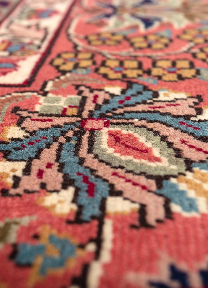 aalam gold wool hand knotted Rug - CloseUp aalam gold wool hand knotted Rug - CloseUp