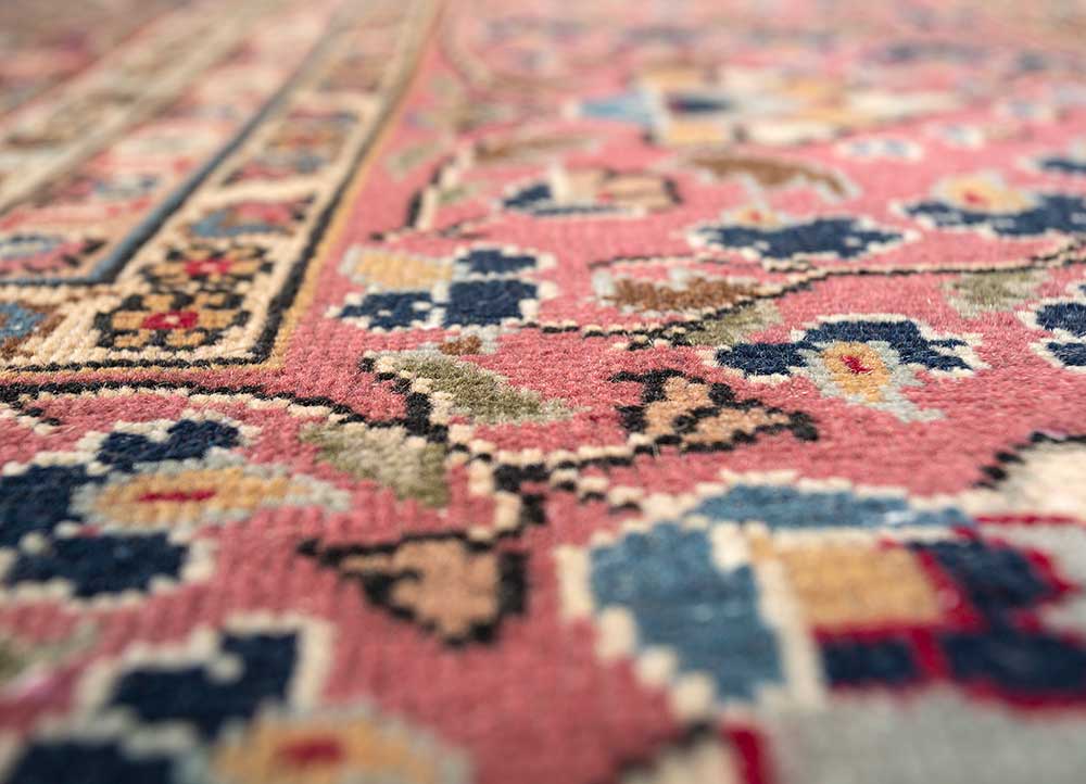 Aalam Blue Hand Knotted Wool RugsPae5021Jaipur Rugs