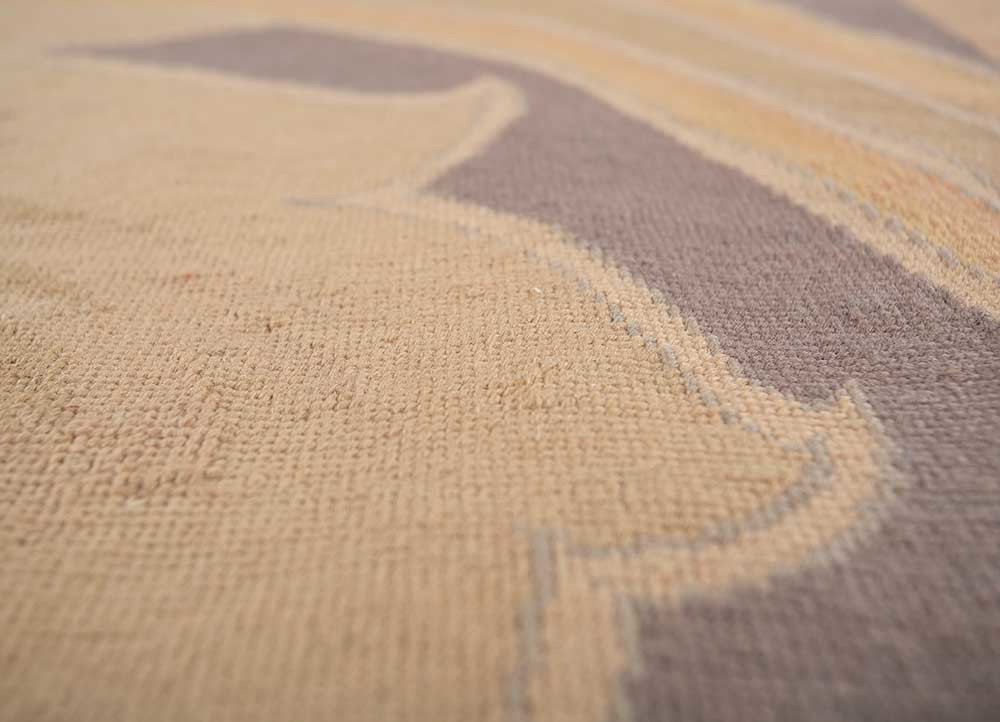 wall art red and orange wool flat weaves WALL ART & TAPESTRY - CloseUp