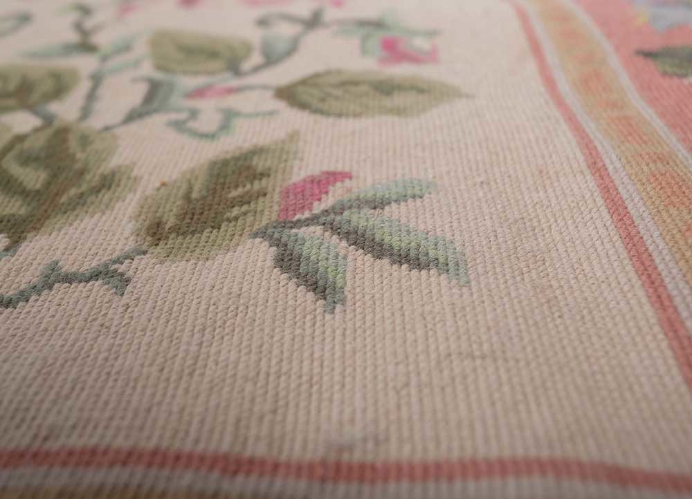 nayaab red and orange cotton flat weaves WALL ART & TAPESTRY - CloseUp