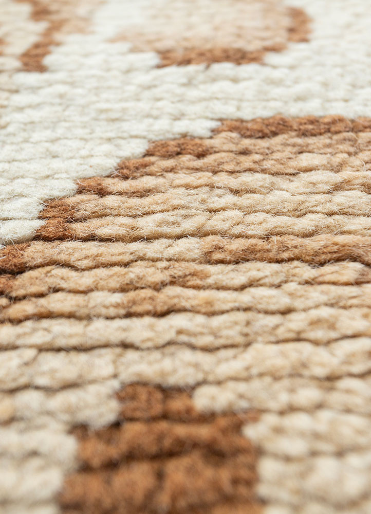 aalam gold wool hand knotted Rug - CloseUp aalam gold wool hand knotted Rug - CloseUp