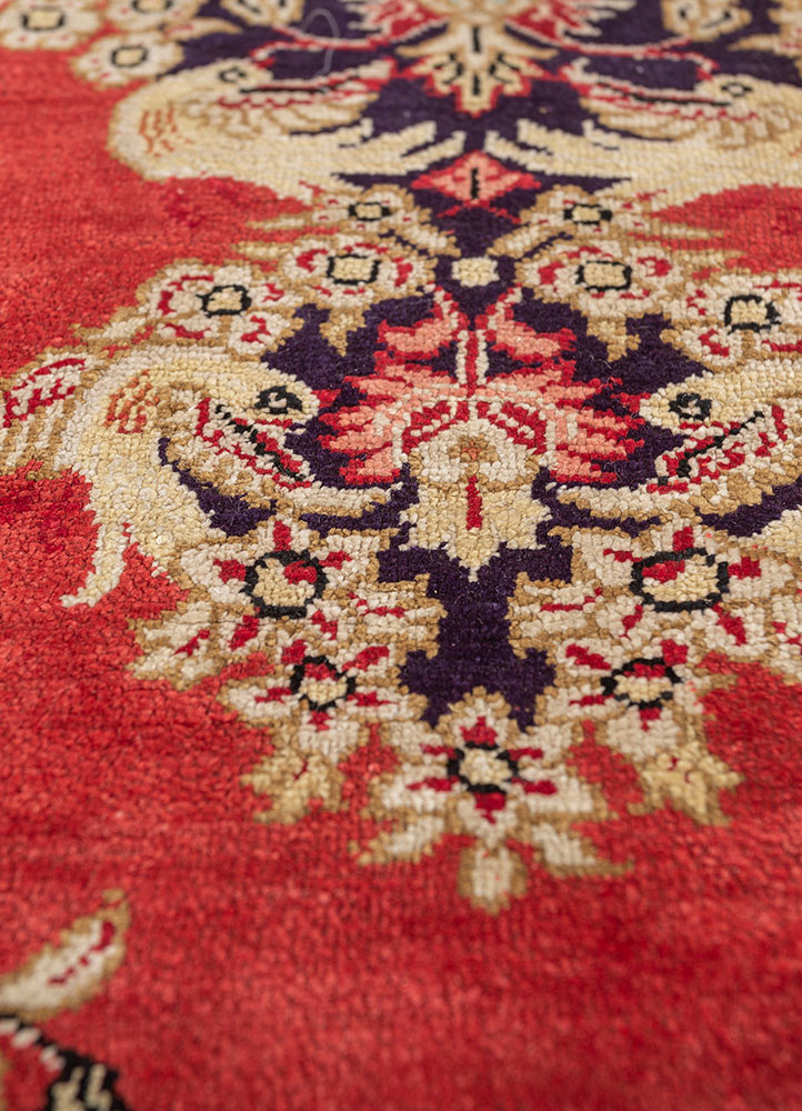 gulmarg blue silk hand knotted Rug - CloseUp gulmarg blue silk hand knotted Rug - CloseUp