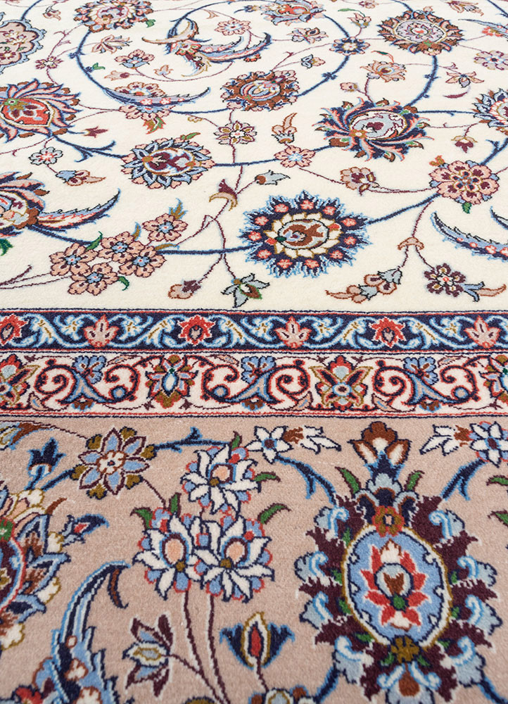 aalam red and orange wool hand knotted Rug - CloseUp aalam red and orange wool hand knotted Rug - CloseUp
