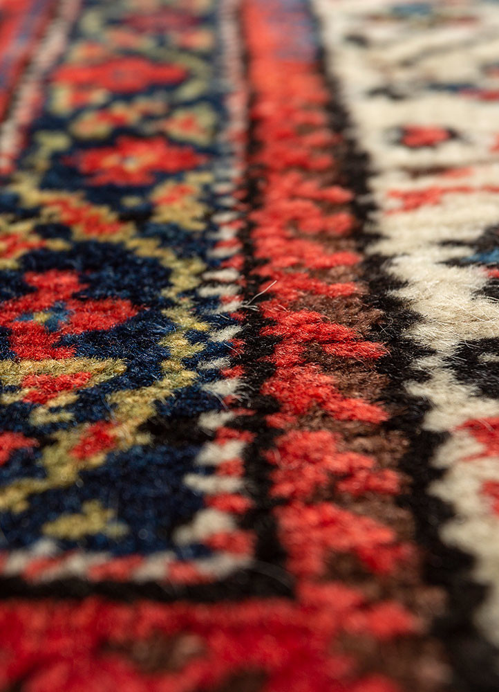 aalam pink and purple wool hand knotted Rug - CloseUp aalam pink and purple wool hand knotted Rug - CloseUp