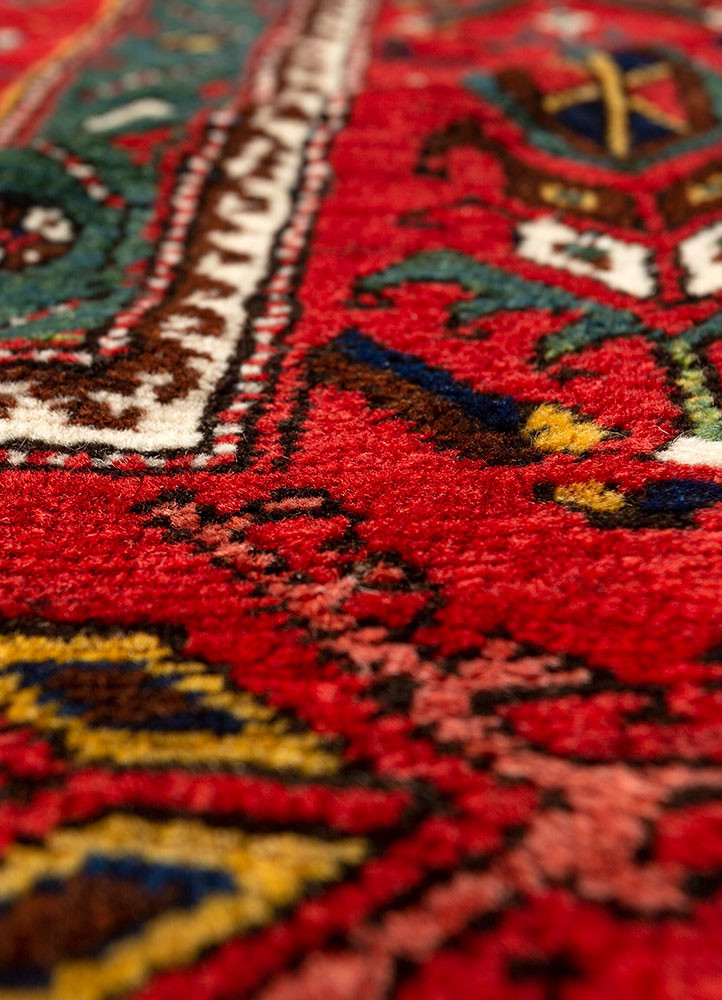 kiaan blue wool hand knotted Rug - CloseUp kiaan blue wool hand knotted Rug - CloseUp