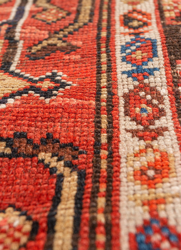 aalam blue wool hand knotted Rug - CloseUp aalam blue wool hand knotted Rug - CloseUp