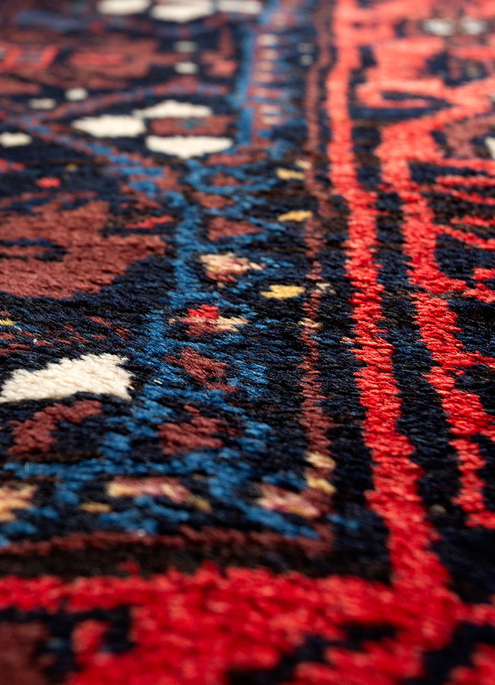 aalam beige and brown wool hand knotted Rug - CloseUp aalam beige and brown wool hand knotted Rug - CloseUp