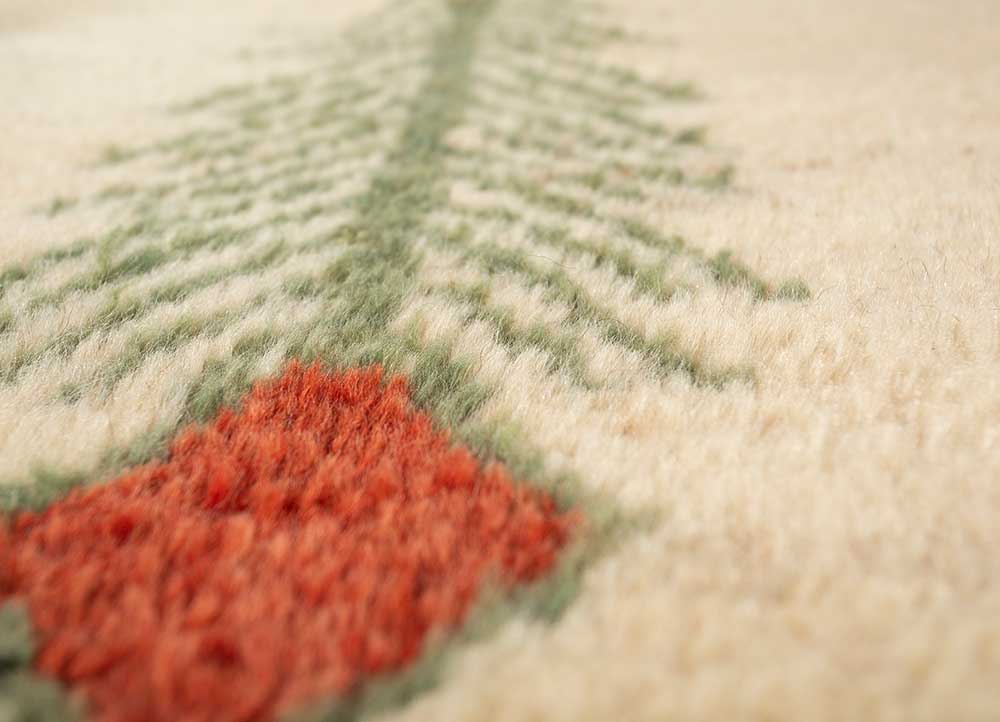 Zuri Ivory Hand Knotted Wool RugsPaem271Jaipur Rugs UAE