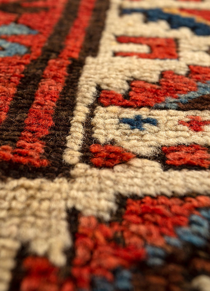 kiaan gold wool hand knotted Rug - CloseUp kiaan gold wool hand knotted Rug - CloseUp