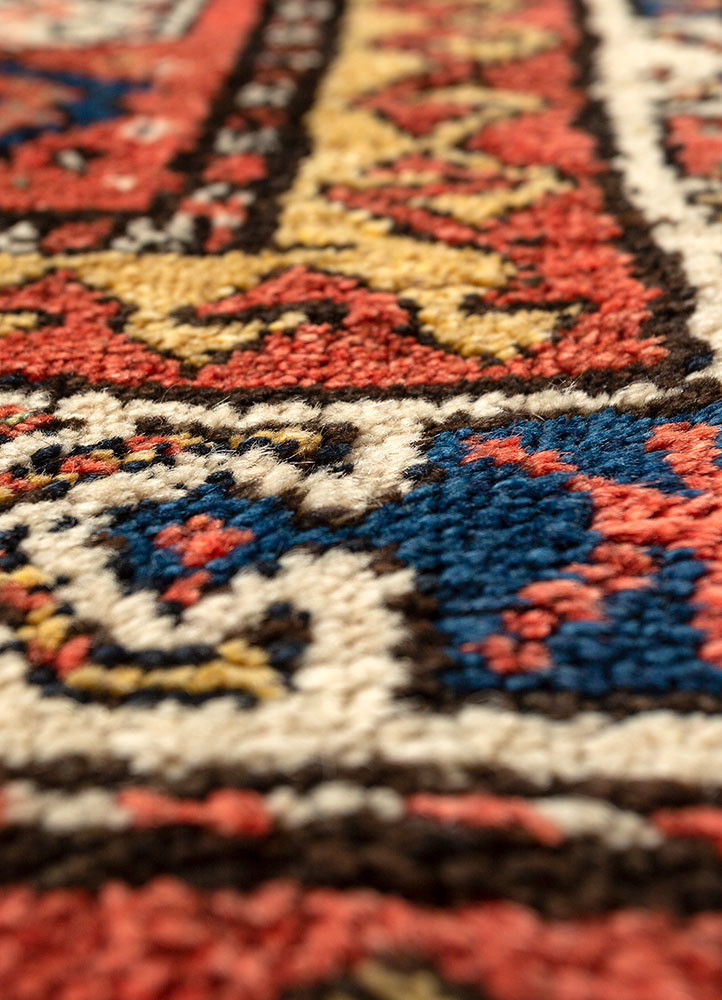 kiaan green wool hand knotted Rug - CloseUp kiaan green wool hand knotted Rug - CloseUp