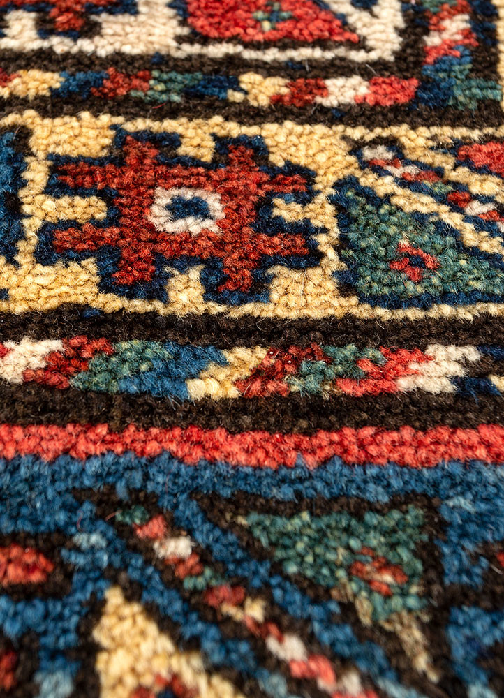 kiaan pink and purple wool hand knotted Rug - CloseUp kiaan pink and purple wool hand knotted Rug - CloseUp