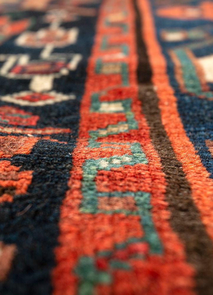 aalam beige and brown wool hand knotted Rug - CloseUp aalam beige and brown wool hand knotted Rug - CloseUp