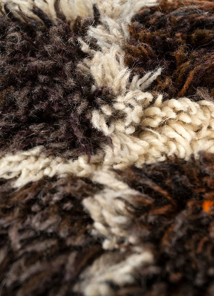 zuri pink and purple wool hand knotted Rug - CloseUp zuri pink and purple wool hand knotted Rug - CloseUp