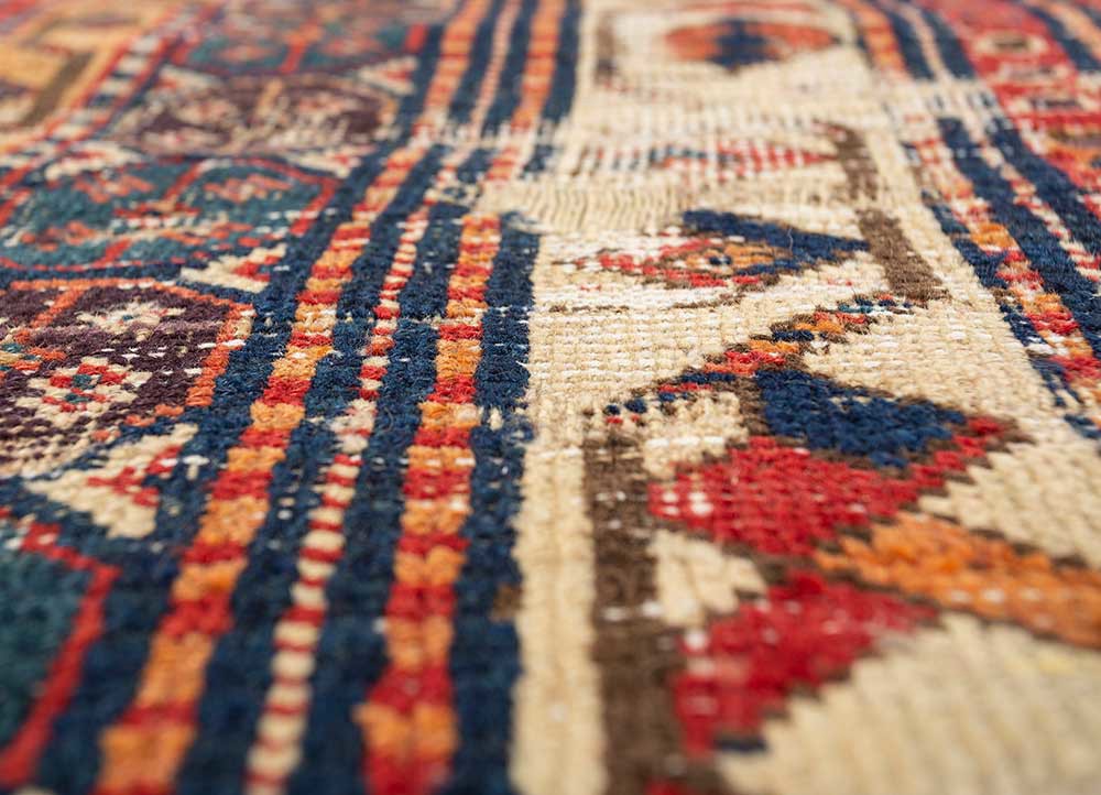 bespoke sile red and orange wool wall art WALL ART & TAPESTRY - CloseUp