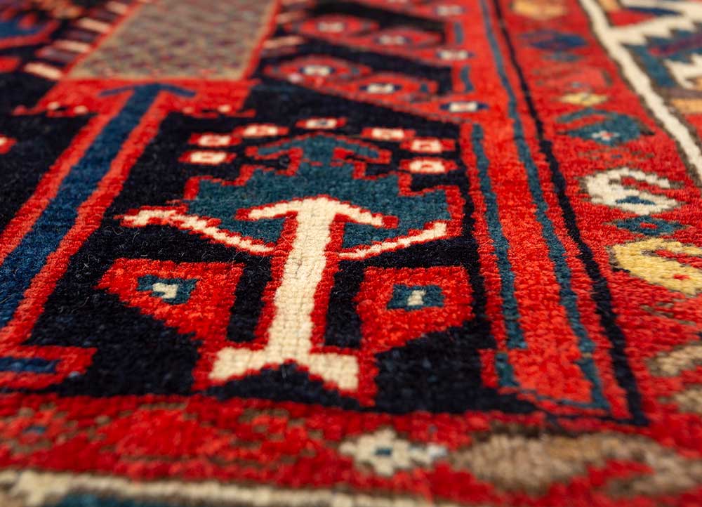 Aalam Grey and Black Hand Knotted Wool RugsPaem91Jaipur Rugs UAE