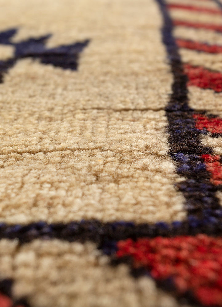 kiaan gold wool hand knotted Rug - CloseUp kiaan gold wool hand knotted Rug - CloseUp