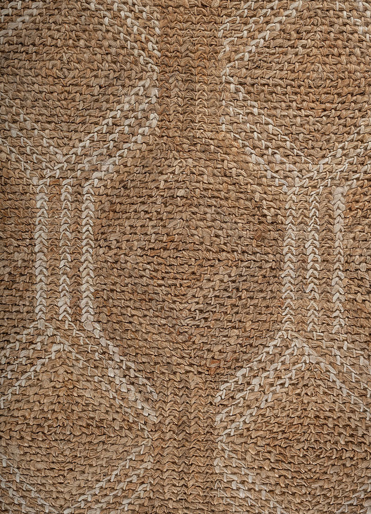 nomadic threads beige and brown jute and hemp flat weaves Rug - CloseUp nomadic threads beige and brown jute and hemp flat weaves Rug - CloseUp