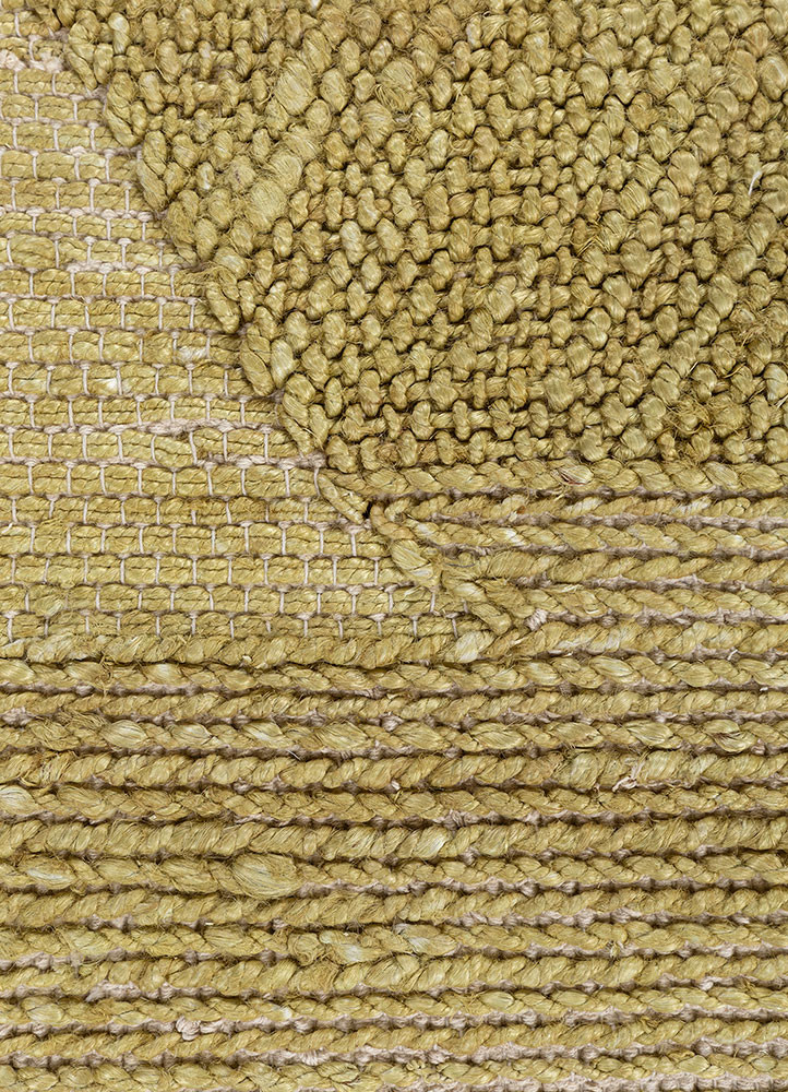 nomadic threads green jute and hemp flat weaves Rug - CloseUp