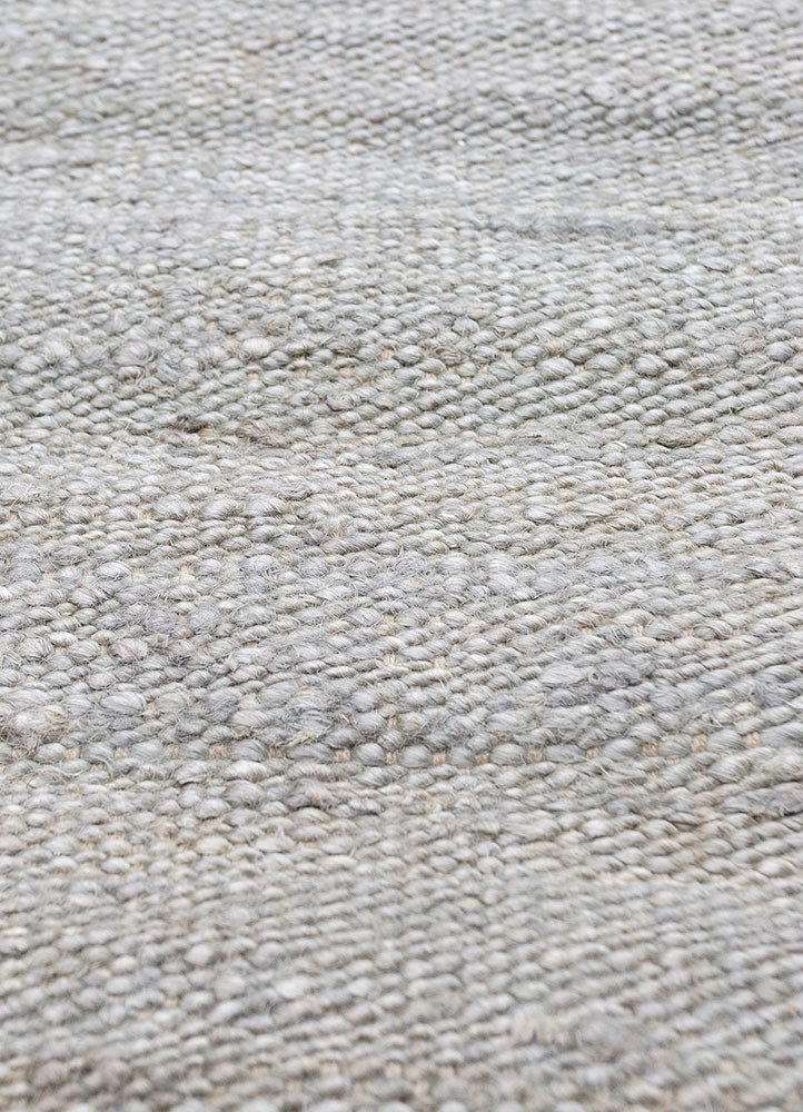 abrash beige and brown jute and hemp flat weaves Rug - CloseUp