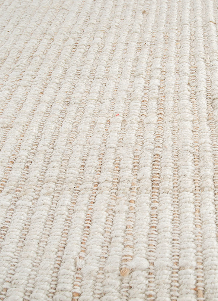 abrash beige and brown jute and hemp flat weaves Rug - CloseUp abrash beige and brown jute and hemp flat weaves Rug - CloseUp