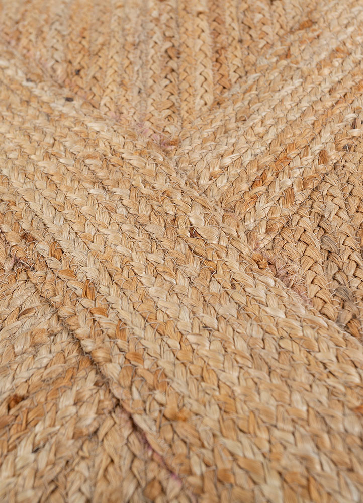 nomadic threads beige and brown jute and hemp flat weaves Rug - CloseUp nomadic threads beige and brown jute and hemp flat weaves Rug - CloseUp