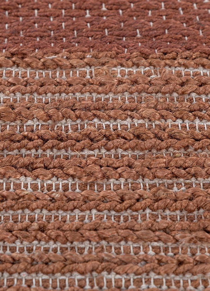 daaira red and orange jute and hemp flat weaves Rug - CloseUp daaira red and orange jute and hemp flat weaves Rug - CloseUp