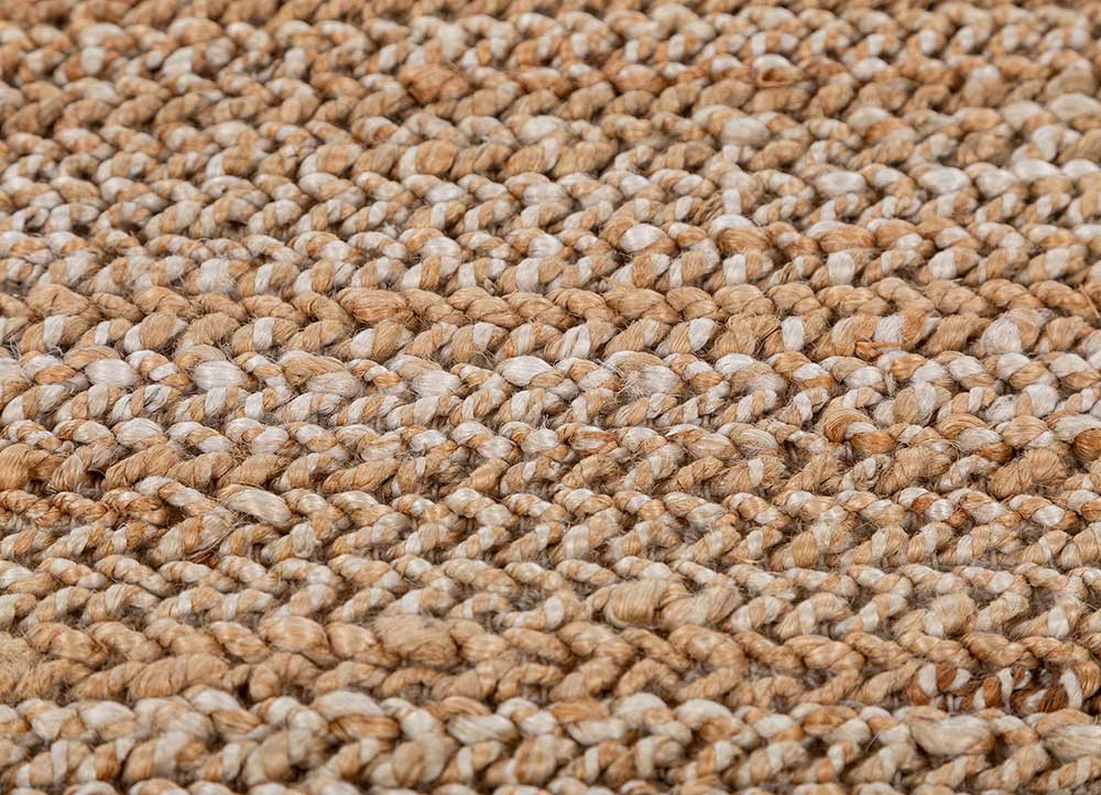 nomadic threads beige and brown jute and hemp flat weaves Rug - CloseUp nomadic threads beige and brown jute and hemp flat weaves Rug - CloseUp