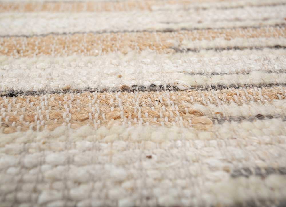 nomadic threads grey and black jute and hemp flat weaves Rug - CloseUp nomadic threads grey and black jute and hemp flat weaves Rug - CloseUp