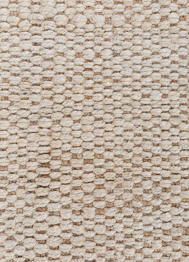 aprezo beige and brown jute and hemp flat weaves Rug - CloseUp aprezo beige and brown jute and hemp flat weaves Rug - CloseUp