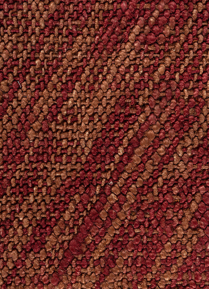 nomadic threads red and orange jute and hemp flat weaves Rug - CloseUp nomadic threads red and orange jute and hemp flat weaves Rug - CloseUp