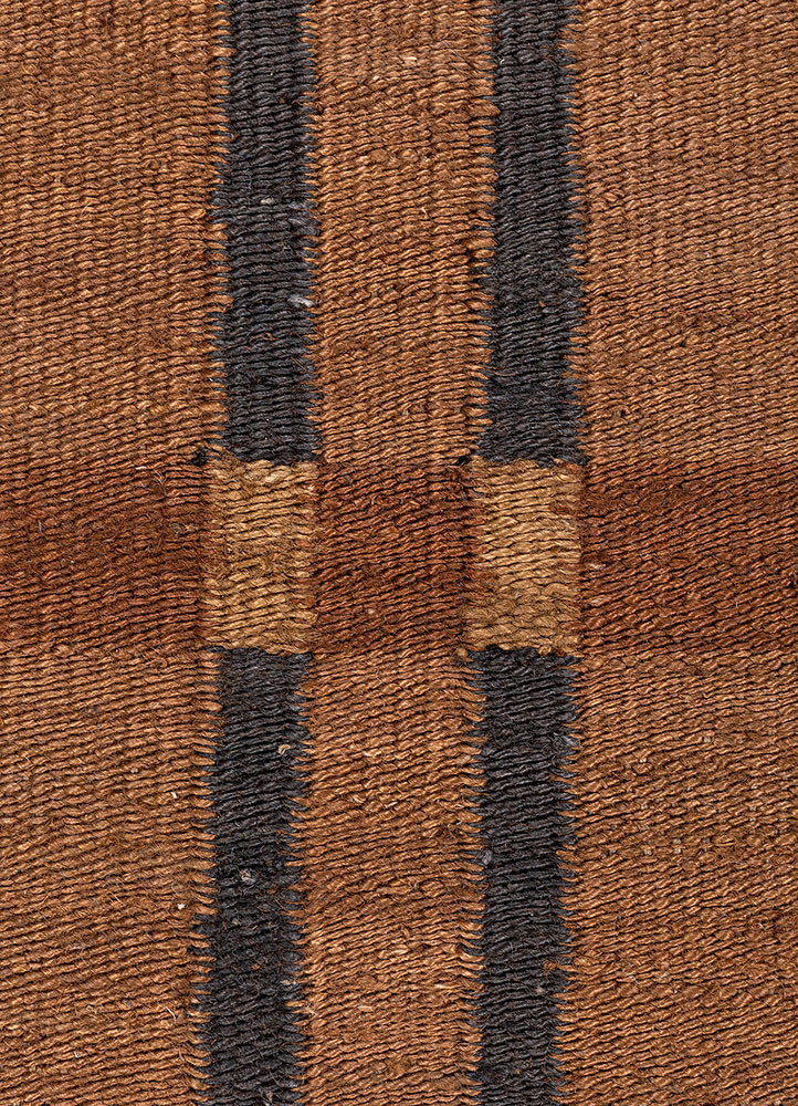 aprezo red and orange jute and hemp flat weaves Rug - CloseUp aprezo red and orange jute and hemp flat weaves Rug - CloseUp