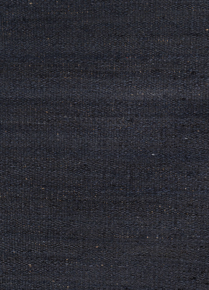 nomadic threads blue jute and hemp flat weaves Rug - CloseUp nomadic threads blue jute and hemp flat weaves Rug - CloseUp