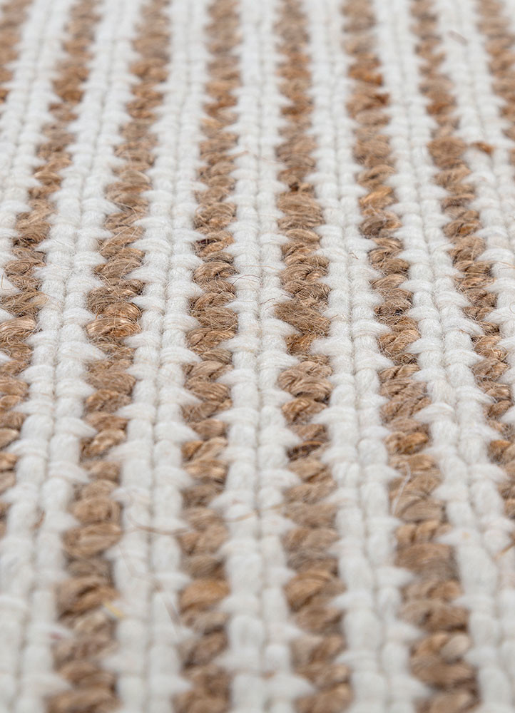 nomadic threads beige and brown jute and hemp flat weaves Rug - CloseUp nomadic threads beige and brown jute and hemp flat weaves Rug - CloseUp