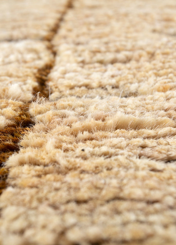 zuri ivory jute and hemp hand knotted Rug - CloseUp