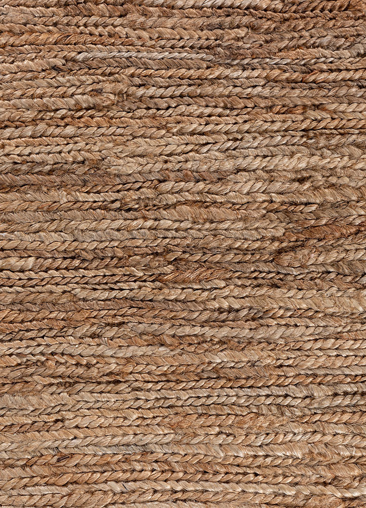 hula beige and brown jute and hemp hand knotted Rug - CloseUp hula beige and brown jute and hemp hand knotted Rug - CloseUp