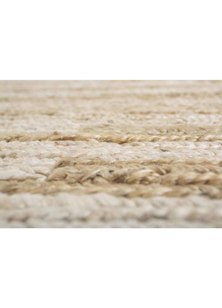 hula ivory jute and hemp hand knotted Rug - CloseUp hula ivory jute and hemp hand knotted Rug - CloseUp