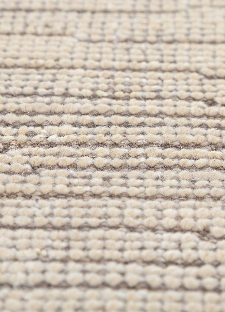 aprezo ivory wool hand knotted Rug - CloseUp aprezo ivory wool hand knotted Rug - CloseUp