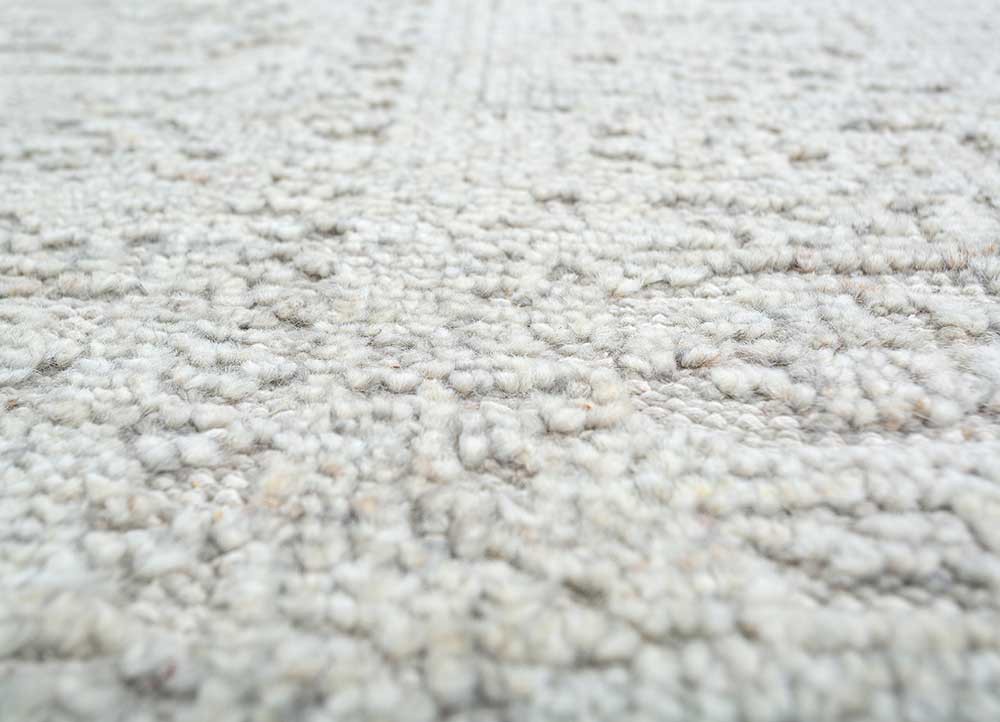 savana blue wool hand knotted Rug - CloseUp savana blue wool hand knotted Rug - CloseUp