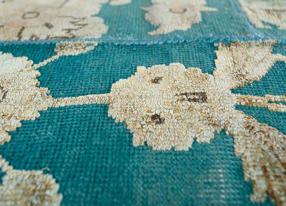 cushion blue wool and silk cushion cover Home Textile - CloseUp cushion blue wool and silk cushion cover Home Textile - CloseUp