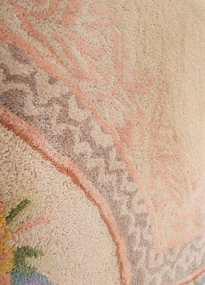 aprezo ivory viscose hand tufted Rug - CloseUp aprezo ivory viscose hand tufted Rug - CloseUp